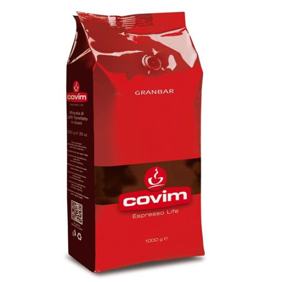 Кафе Covim Granbar, на зърна, 1 kg Кафе Covim Granbar, на зърна, 1 kg